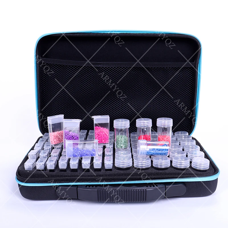 new 70box Butterfly diamond embroidery Container Storage Box diamond paiting box Carry Case Container diamond mosaic Storage Box
new 70box Butterfly diamond embroidery Container Storage Box diamond paiting box Carry Case Container diamond mosaic Storage Box