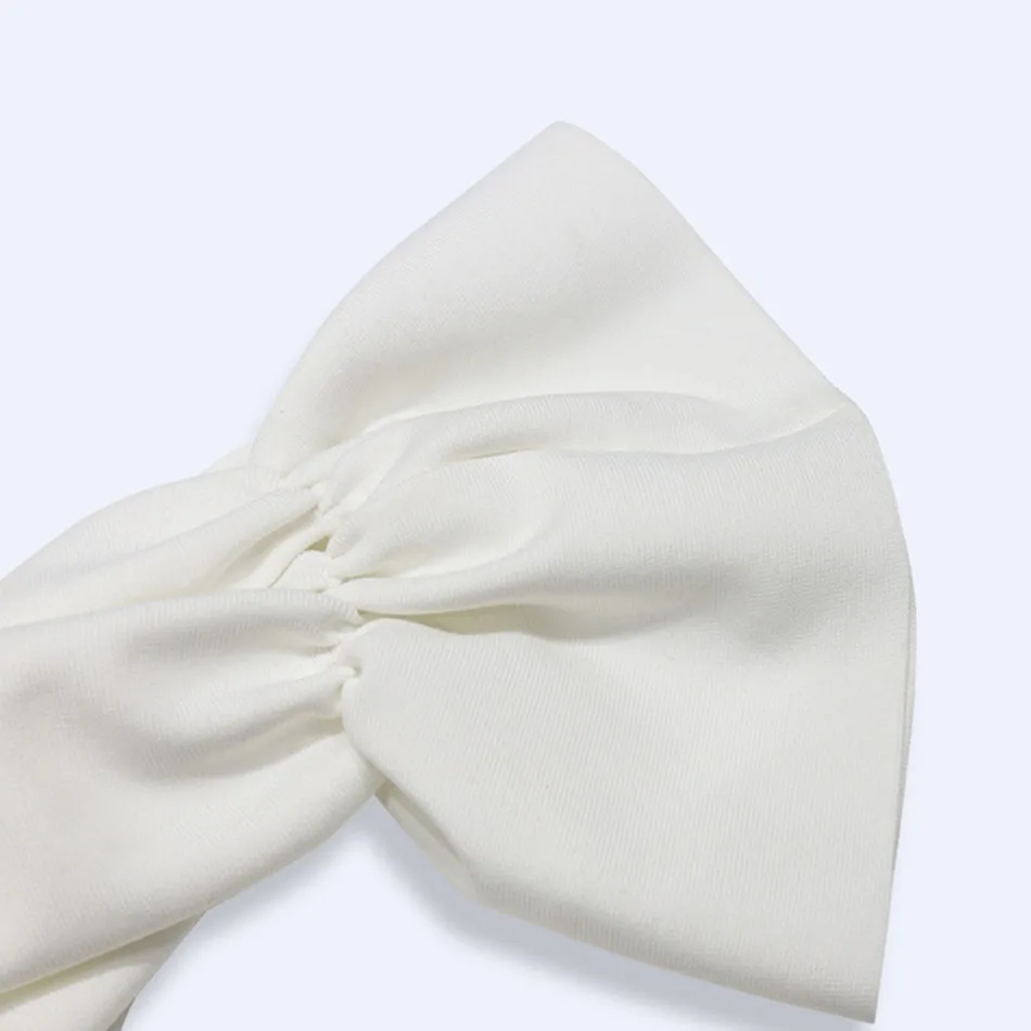 2020 Autumn Fashion White Puff Long Sleeve Evening Party Dress Bow Tie Open Back Robe Bandage Dress
2020 Autumn Fashion White Puff Long Sleeve Evening Party Dress Bow Tie Open Back Robe Bandage Dress