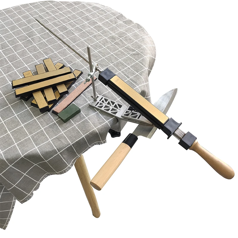 Sharpener Angle Guide Kitchen Accessories Knife sharpener Professional Sharpening System Diamond Sharpening Stone whetstone
Sharpener Angle Guide Kitchen Accessories Knife sharpener Professional Sharpening System Diamond Sharpening Stone whetstone