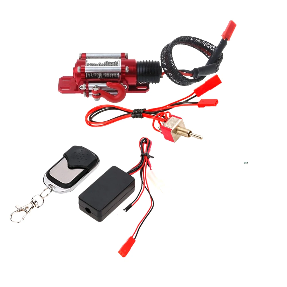 Hot sale Rc Car Metal Steel Wiring Automatic Simulated Winch For 1/10 Axial Scx10 90046 D90 Traxxa s Trx4 Remote Control Climber
Hot sale Rc Car Metal Steel Wiring Automatic Simulated Winch For 1/10 Axial Scx10 90046 D90 Traxxa s Trx4 Remote Control Climber