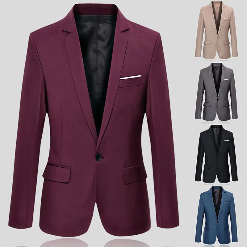 2021 New Men's Casual Simple Suit Cardigan Autumn Thermal Insulation And Warm Casual Fashion Jacket Suit Jacket Formal Jacket
2021 New Men's Casual Simple Suit Cardigan Autumn Thermal Insulation And Warm Casual Fashion Jacket Suit Jacket Formal Jacket