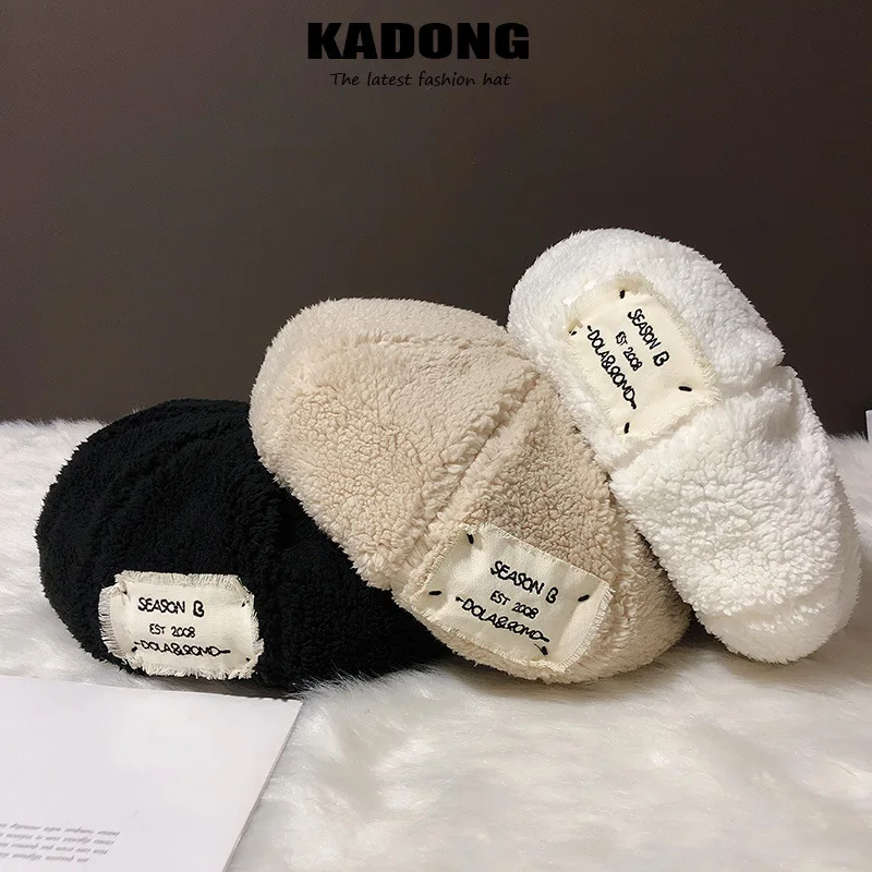 2021 Autumn and Winter Beret Women Pure Lamb Hair Patch Hat All-match Retro Solid Color Octagonal Hat Female Warm Painter Hat
2021 Autumn and Winter Beret Women Pure Lamb Hair Patch Hat All-match Retro Solid Color Octagonal Hat Female Warm Painter Hat
