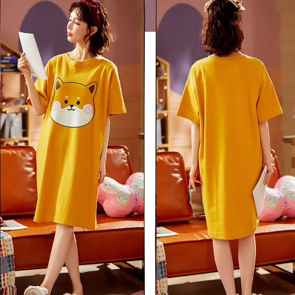 Pajama Girl Summer Lovely Cotton 2021 New Fresh Student Size Can Be Worn Out onesie
Pajama Girl Summer Lovely Cotton 2021 New Fresh Student Size Can Be Worn Out onesie