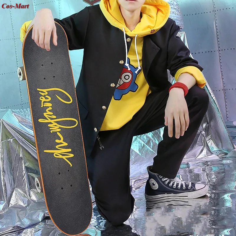 Hot Anime SK8 The Infinity Kyan Reki Cosplay Costume Full Set High Quality Uniform Unisex Activity Party Role Play Clothing S-XL
Hot Anime SK8 The Infinity Kyan Reki Cosplay Costume Full Set High Quality Uniform Unisex Activity Party Role Play Clothing S-XL