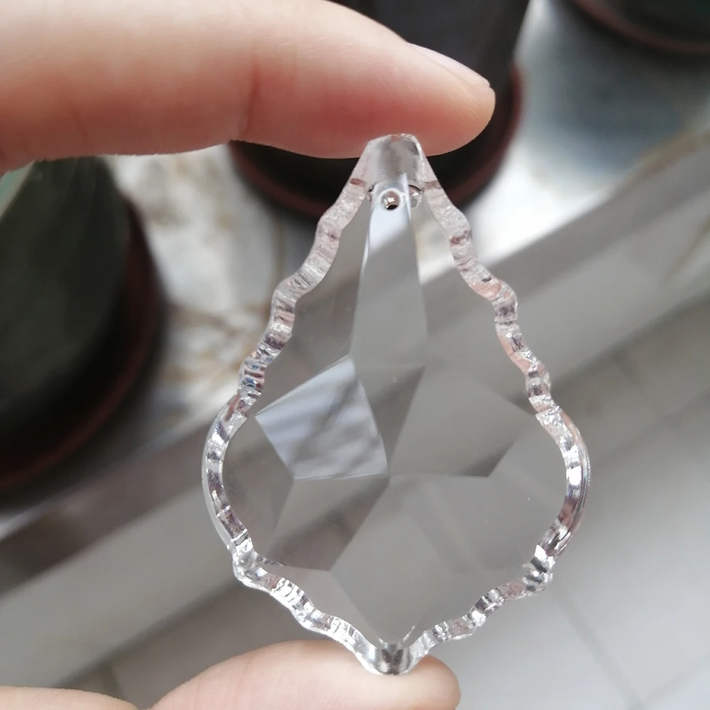 Camal 2pcs 50mm Clear Suncatcher Crystal Faceted Maple Leaf Chandelier Pendant Prism Hanging Ornament Fengshui Lamp Parts
Camal 2pcs 50mm Clear Suncatcher Crystal Faceted Maple Leaf Chandelier Pendant Prism Hanging Ornament Fengshui Lamp Parts