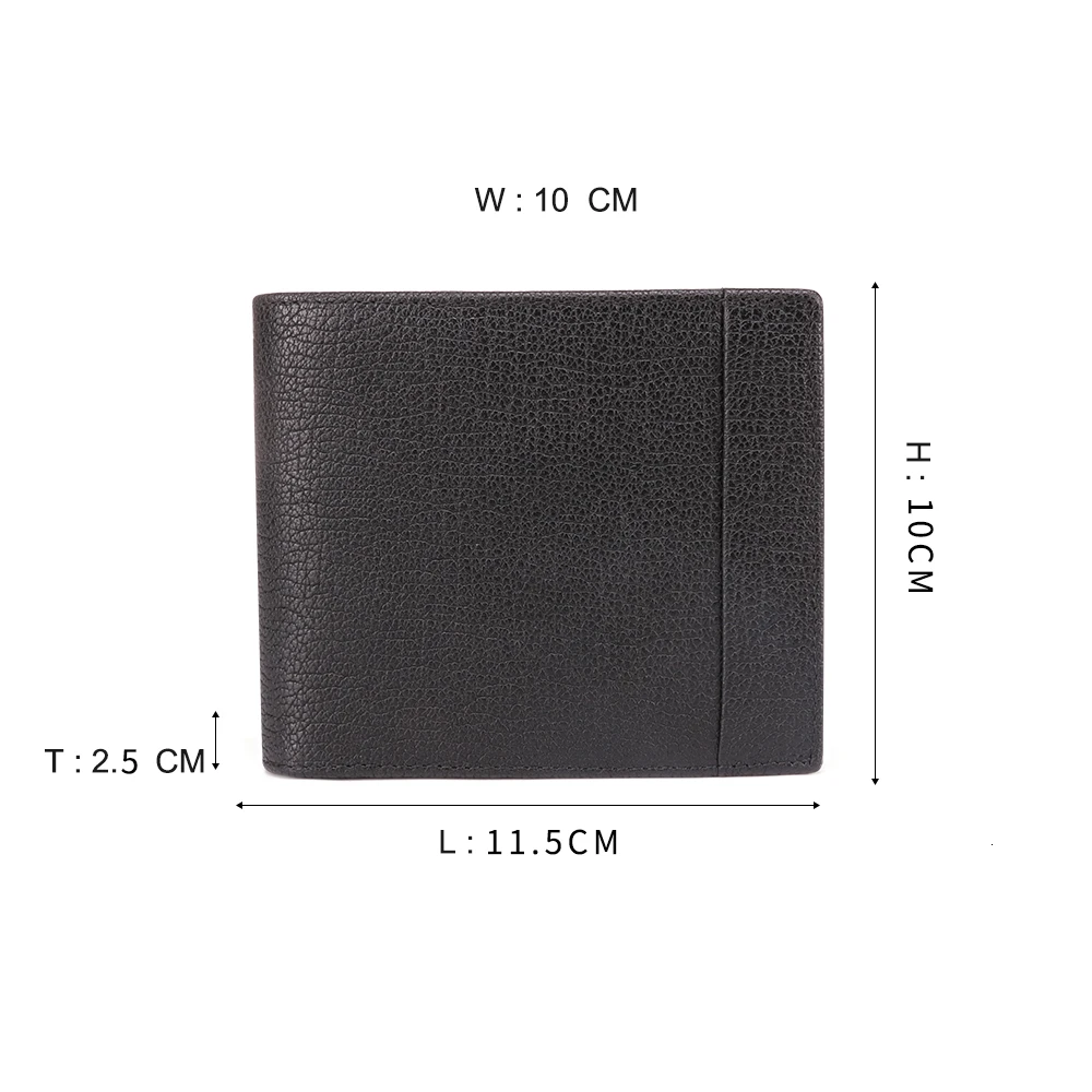 GENODERN Genuine Leather Male Purse Short Cowhide Wallet Men Bifold Men Wallets with Card Holders Slim Purse for Men
GENODERN Genuine Leather Male Purse Short Cowhide Wallet Men Bifold Men Wallets with Card Holders Slim Purse for Men