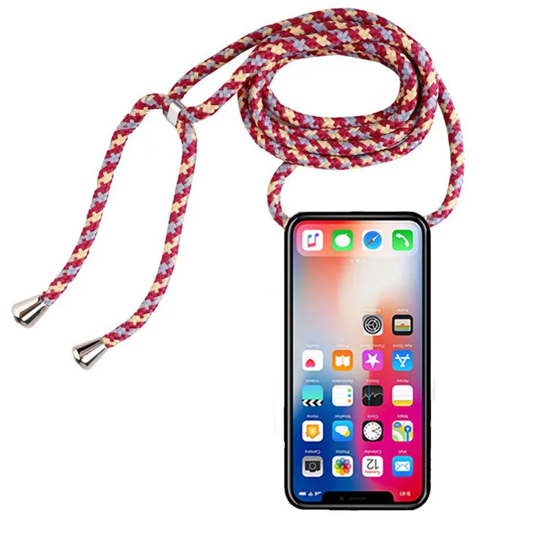 Чехол для телефона с ремешком и шнурком Xiaomi Mi Max 2 ожерелье защитный чехол