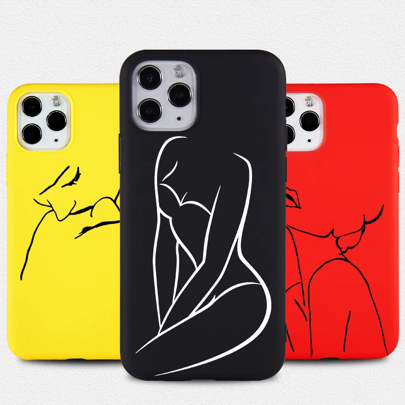Красивый чехол для телефона Beauty IPhone 11 Pro 8 7 6s Plus SE X XS MAX XR чехлы из мягкого ТПУ