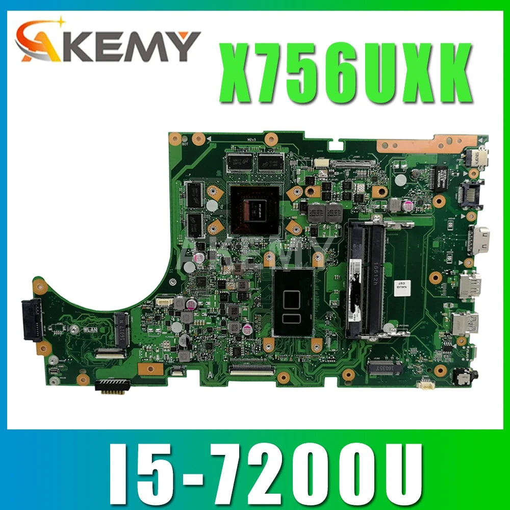 Новая материнская плата X756UXK GTX950M 2 ГБ/i5-7200U CPU для ASUS X756UX X756UXK X756UV X756UQ материнская плата Laotop
Новая материнская плата X756UXK GTX950M 2 ГБ/i5-7200U CPU для ASUS X756UX X756UXK X756UV X756UQ материнская плата Laotop