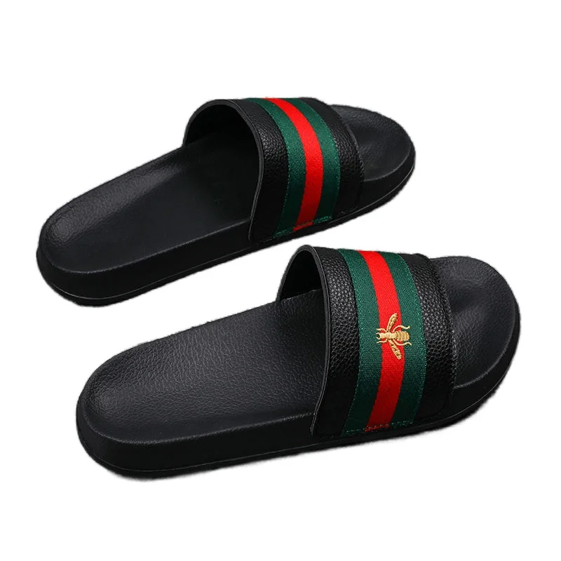 Little Bee Men Slippers Shoes Leather Summer Soft Footwear Fashion Men's Water Slides Outdoor Flat Men Sandals Beach Shoe 38~45
Little Bee Men Slippers Shoes Leather Summer Soft Footwear Fashion Men's Water Slides Outdoor Flat Men Sandals Beach Shoe 38~45