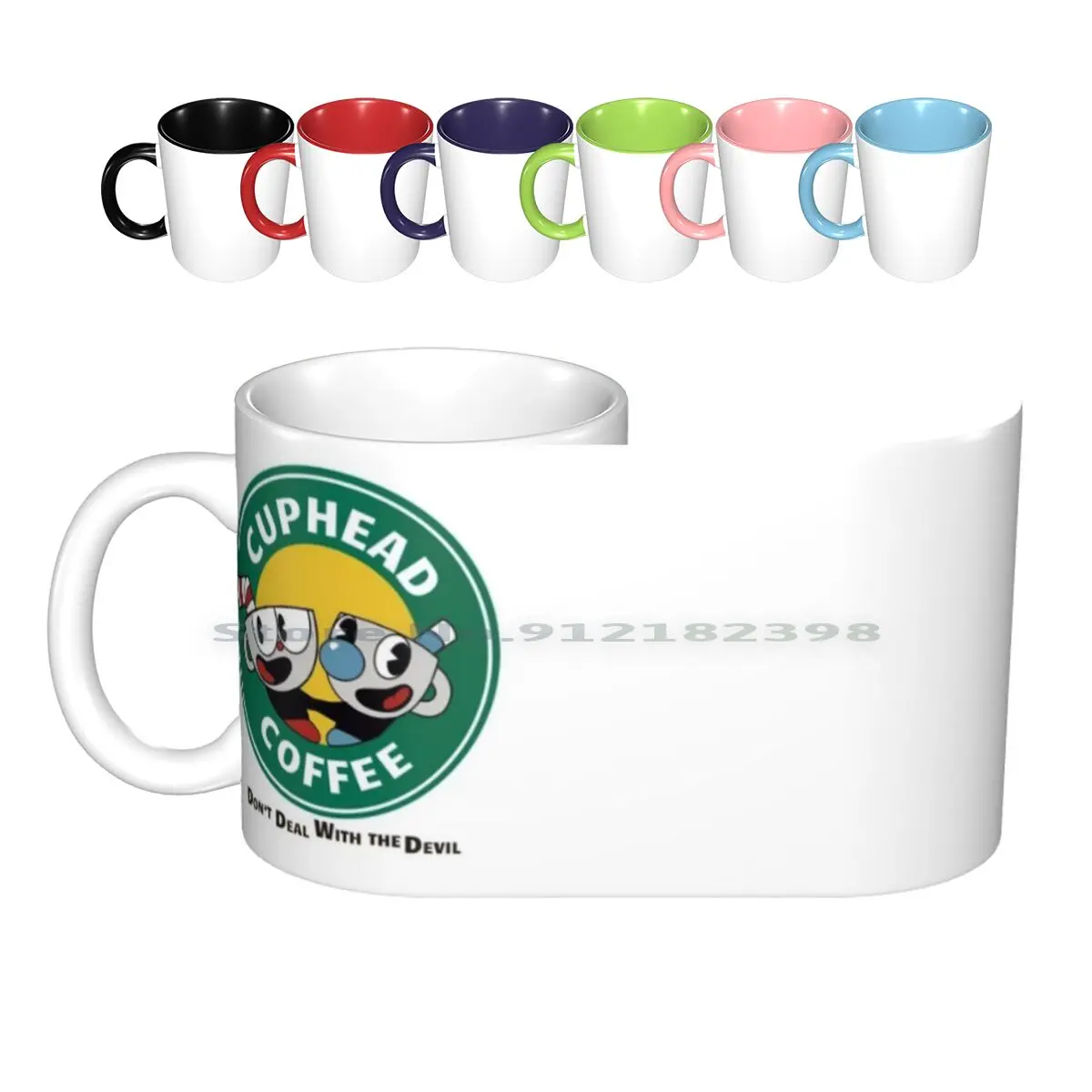 

Кружка Cuphead, керамические кружки, кофейные чашки, Кружка для молока и чая, кружка Cuphead, кружка Cofee, креативный тренд, винтажная Подарочная буты...