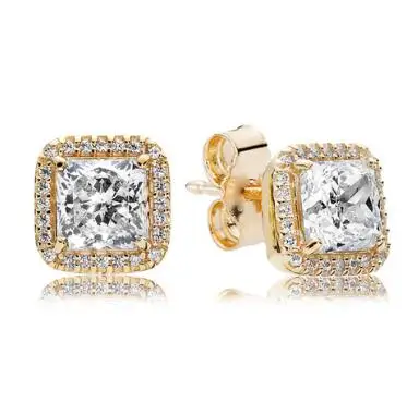 Genuine 925 Sterling Silver Gold Timeless Elegance With Zirconia pandora Earrings For Women Wedding Gift pandora Jewelry
Genuine 925 Sterling Silver Gold Timeless Elegance With Zirconia pandora Earrings For Women Wedding Gift pandora Jewelry