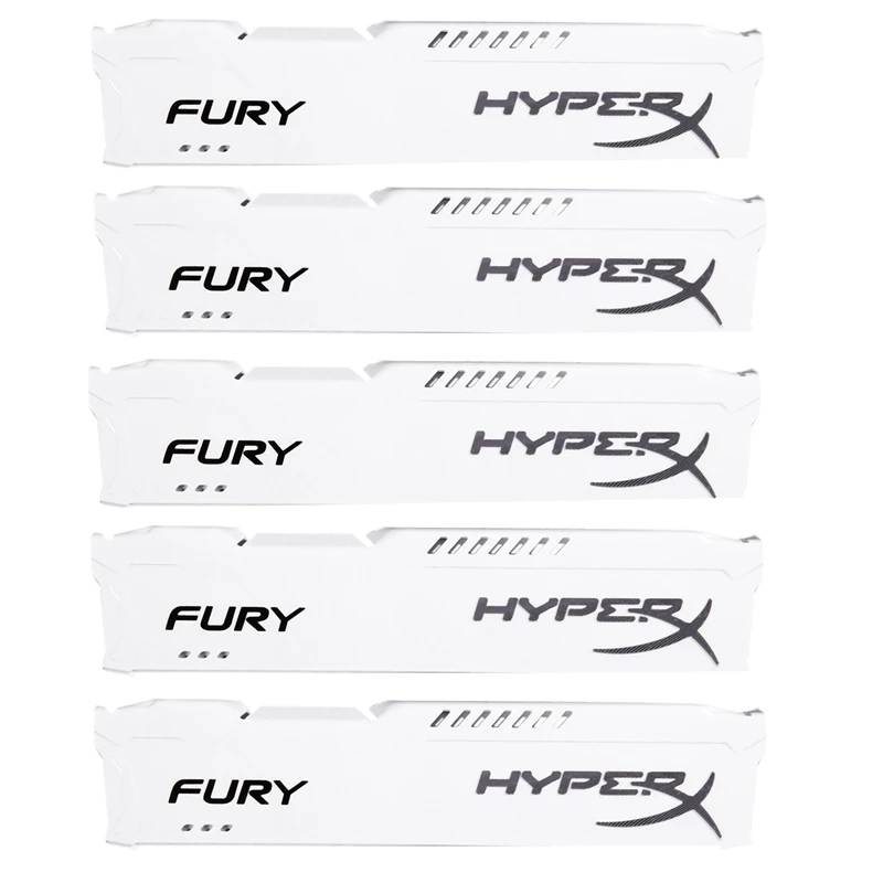 5X RAM Heatsink Radiator for Ram DDR3 Memory Cooler Cooling Heat Sink Desktop Memory Radiator DDR2 DDR3 DDR4 White
5X RAM Heatsink Radiator for Ram DDR3 Memory Cooler Cooling Heat Sink Desktop Memory Radiator DDR2 DDR3 DDR4 White