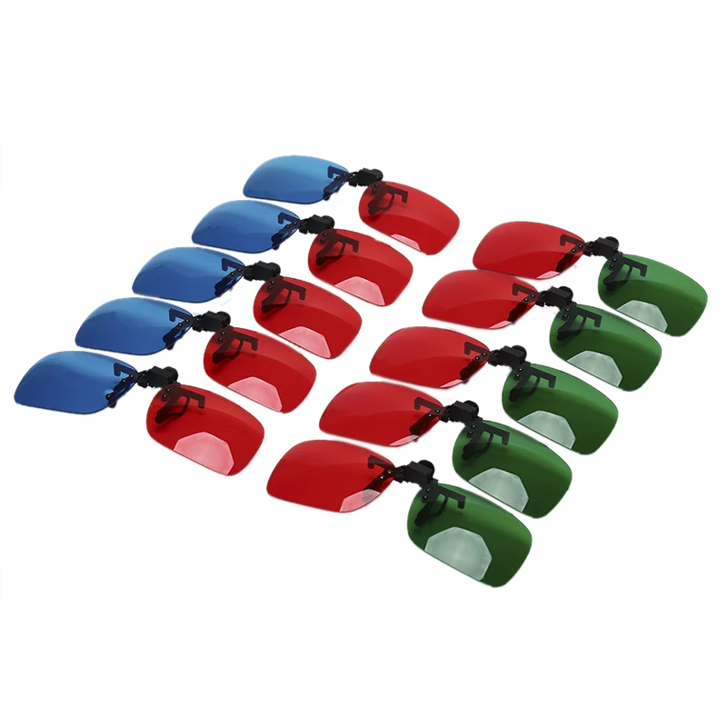 2x Red and Cyan Glasses Fits over Most Prescription Glasses for 3D Movies, Gaming and TV (1x Clip On ; 1x Anaglyph style)
2x Red and Cyan Glasses Fits over Most Prescription Glasses for 3D Movies, Gaming and TV (1x Clip On ; 1x Anaglyph style)
