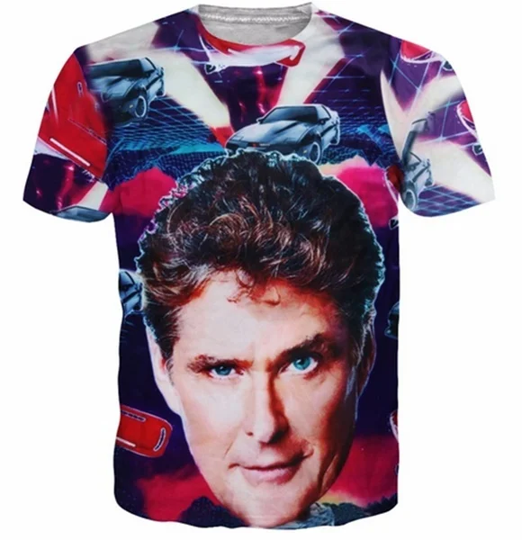 Новинка 2017, модная Мужская/женская футболка с 3D принтом Knight Rider David Hasselhoff
Новинка 2017, модная Мужская/женская футболка с 3D принтом Knight Rider David Hasselhoff