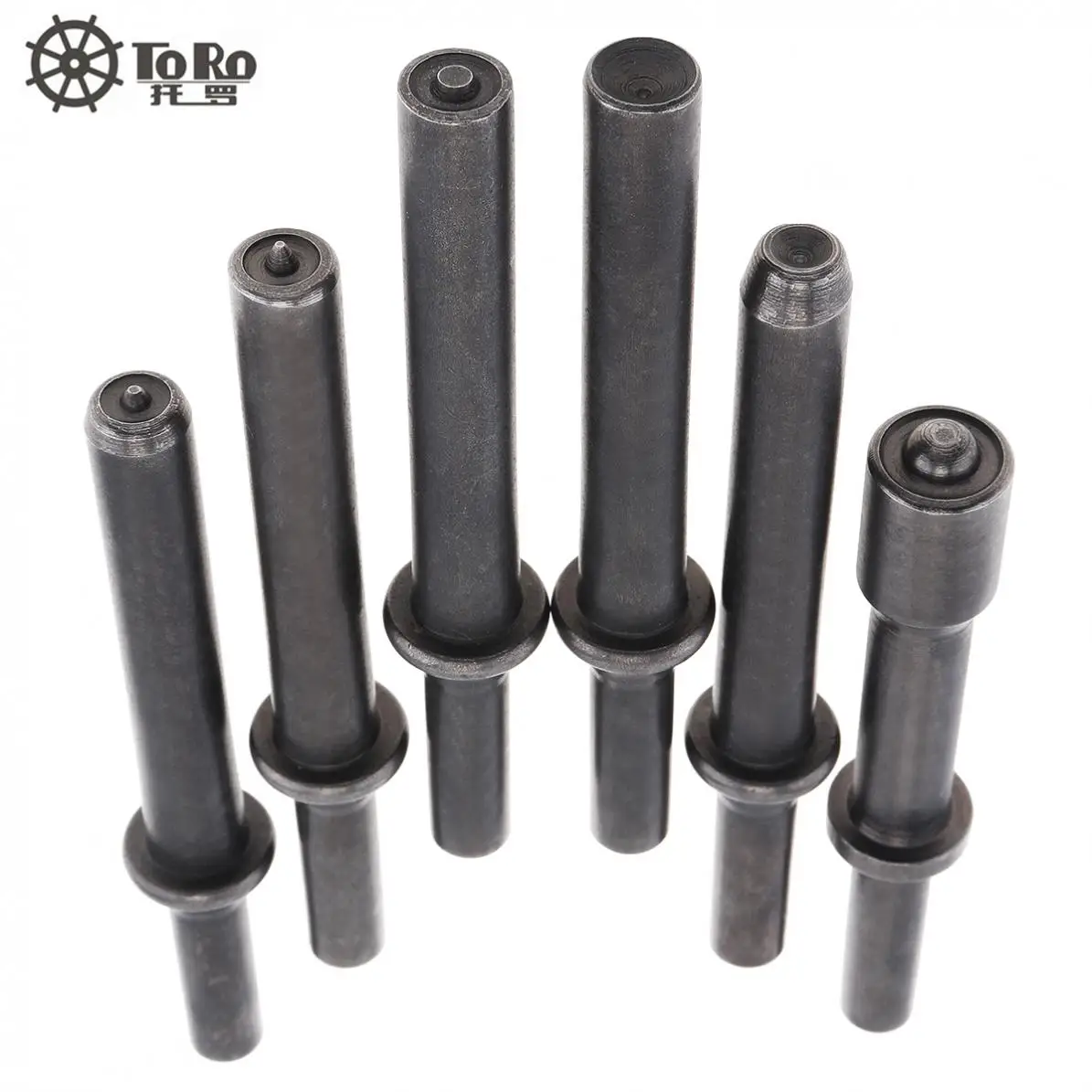 4/5/6pcs Hard 45# Steel Solid Long Air Chisel/Rivet Impact Head Support Pneumatic Tool for Cutting Drilling / Rusting Removal
4/5/6pcs Hard 45# Steel Solid Long Air Chisel/Rivet Impact Head Support Pneumatic Tool for Cutting Drilling / Rusting Removal