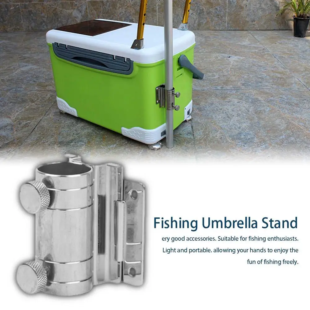 Fishing Umbrella Stand Stainless Steel Stand Umbrella Holder Thickened Anti-rust Fix Bracket Portable Fishing Box Tackle
Fishing Umbrella Stand Stainless Steel Stand Umbrella Holder Thickened Anti-rust Fix Bracket Portable Fishing Box Tackle