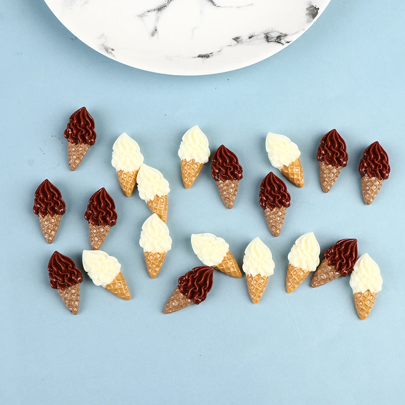 10Pcs Resin Mixed Mini Ice Cream Flatback Cabochon Scrapbook Kawaii DIY Embellishments Accessories
10Pcs Resin Mixed Mini Ice Cream Flatback Cabochon Scrapbook Kawaii DIY Embellishments Accessories