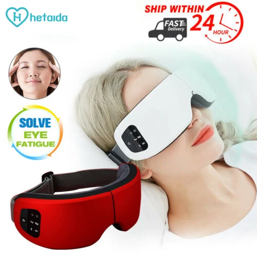 HeTaiDa Eye Massager Anti Wrinkle Fatigue Relief Music Wireless Heating Air Pressure Vibration Eye Massage Glasses for Eye Care
HeTaiDa Eye Massager Anti Wrinkle Fatigue Relief Music Wireless Heating Air Pressure Vibration Eye Massage Glasses for Eye Care