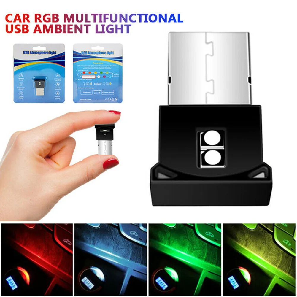 1 Pcs Car Atmosphere Lamp USB LED Light Neon 8 Colors Changing Ambient Lamp Mini Interior Light 5V Car Products Accessories
1 Pcs Car Atmosphere Lamp USB LED Light Neon 8 Colors Changing Ambient Lamp Mini Interior Light 5V Car Products Accessories