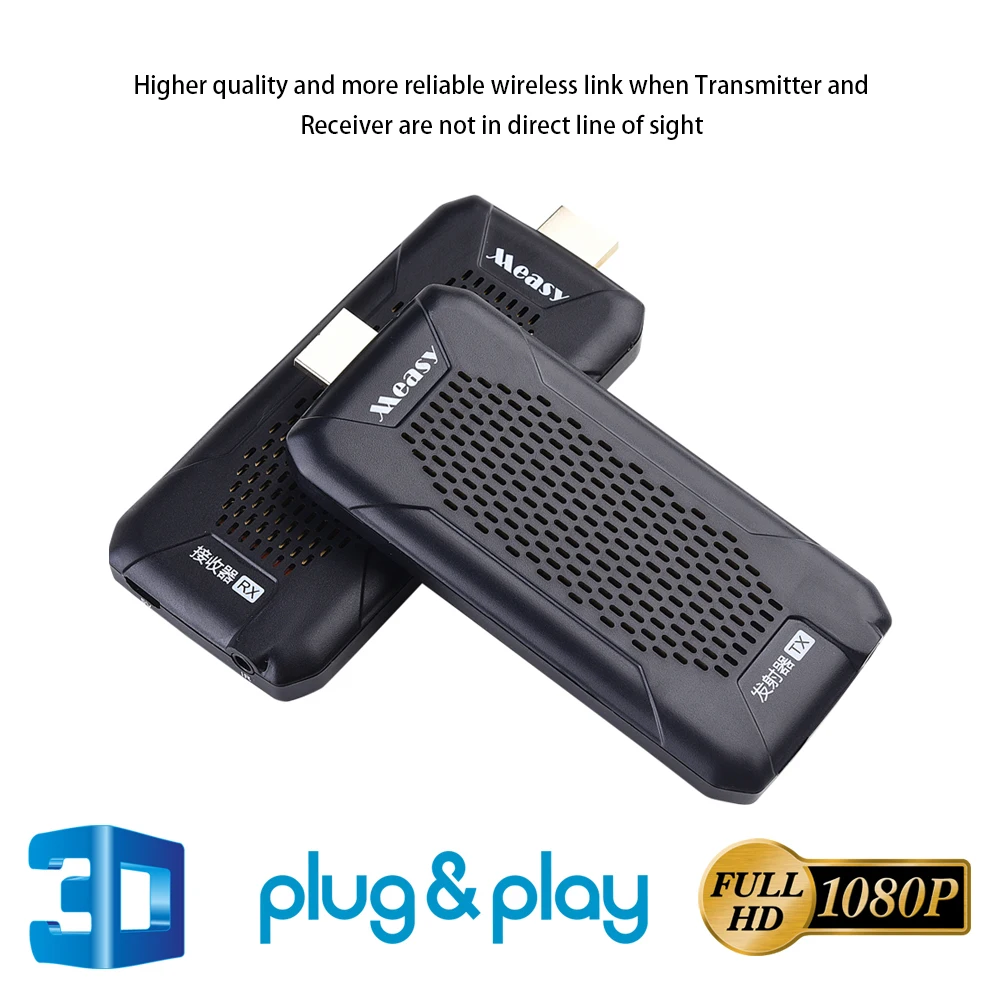 FHD656 NANO wireless sender Projector Wireless HDMI Transmitter 100m Transmission Wireless HDMI Extender Through Wall 1080P 3D
FHD656 NANO wireless sender Projector Wireless HDMI Transmitter 100m Transmission Wireless HDMI Extender Through Wall 1080P 3D