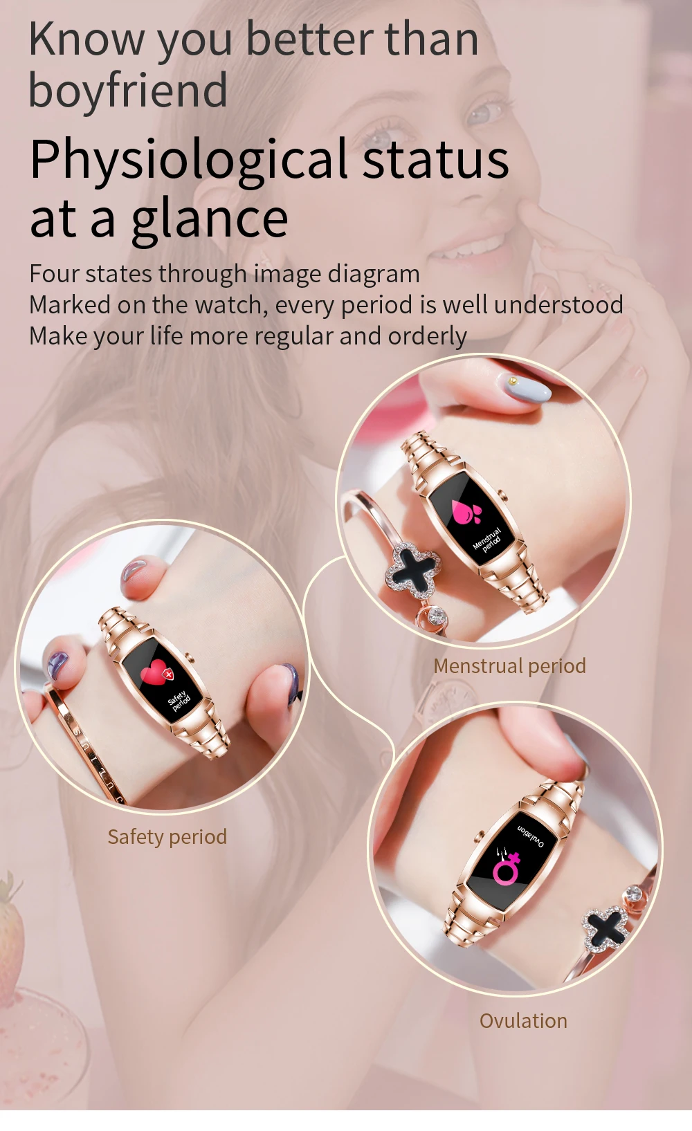 Torntisc H8 pro Fashion Smart Watch Women IP67 Waterproof Heart Rate Monitor Call Reminder Fitness Bracelet Lady Smart Watch
Torntisc H8 pro Fashion Smart Watch Women IP67 Waterproof Heart Rate Monitor Call Reminder Fitness Bracelet Lady Smart Watch