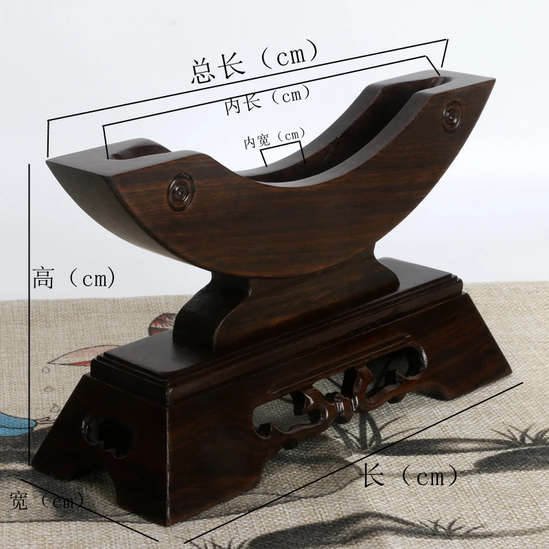 Ebony jade shelf decoration, solid wood bracket, porcelain plate base, Pu'er tea crafts, mahogany bracket
Ebony jade shelf decoration, solid wood bracket, porcelain plate base, Pu'er tea crafts, mahogany bracket