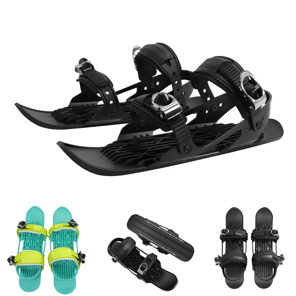 1 Pair Portable Skiing Shoes Snow Board Universal Outdoor Ski Skates Shoes Adjustable Bindings Skiboard Snowboards Mini Skates
1 Pair Portable Skiing Shoes Snow Board Universal Outdoor Ski Skates Shoes Adjustable Bindings Skiboard Snowboards Mini Skates