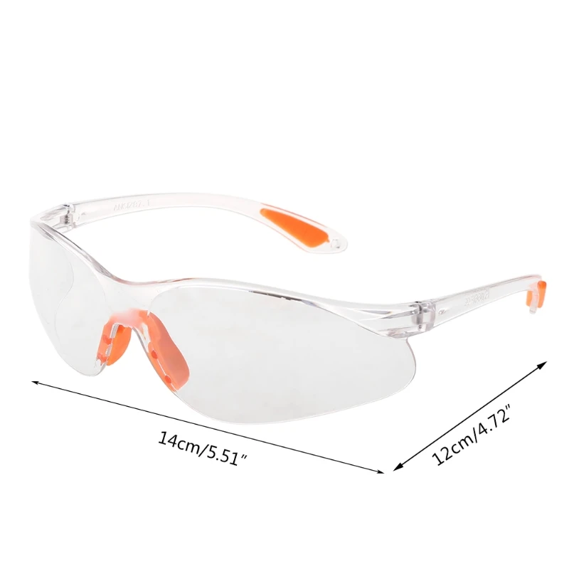 H7JC Outdoor Safety Glasses Clear Lenses Eye Protection Goggles Dustproof Anti-Wind Eyewear with Rubber Nose Ear Grips
H7JC Outdoor Safety Glasses Clear Lenses Eye Protection Goggles Dustproof Anti-Wind Eyewear with Rubber Nose Ear Grips