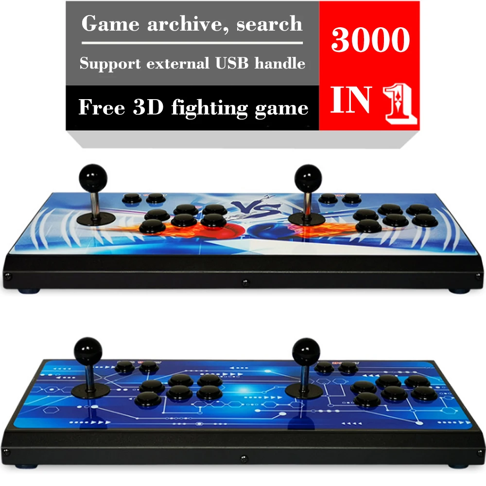 Аркадная консоль 3000 в 1, 2 игрока, управление аркадными играми, станция, машина с джойстиком
Аркадная консоль 3000 в 1, 2 игрока, управление аркадными играми, станция, машина с джойстиком