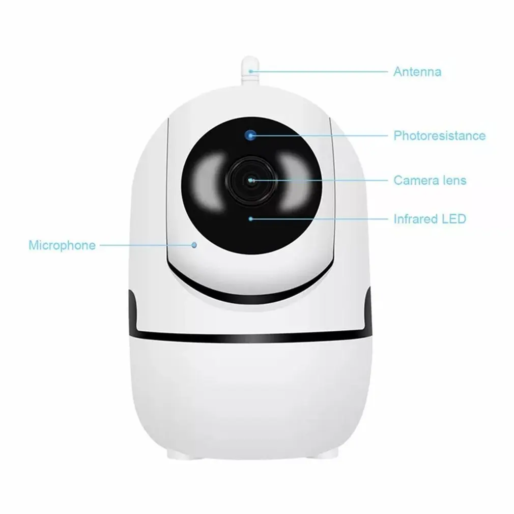 Smart Camera 1080P Wireless Wifi Infrared Anti-Theft Ip Camera Night Vision Intelligent Hd Surveillance Camera
Smart Camera 1080P Wireless Wifi Infrared Anti-Theft Ip Camera Night Vision Intelligent Hd Surveillance Camera