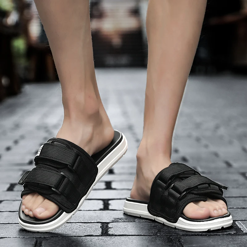Hot Sale Summer House Slippers Men Black White Mens Casual Slippers Brand Fashion Men Slides Shoes Plus Size Man Home Slippers
Hot Sale Summer House Slippers Men Black White Mens Casual Slippers Brand Fashion Men Slides Shoes Plus Size Man Home Slippers