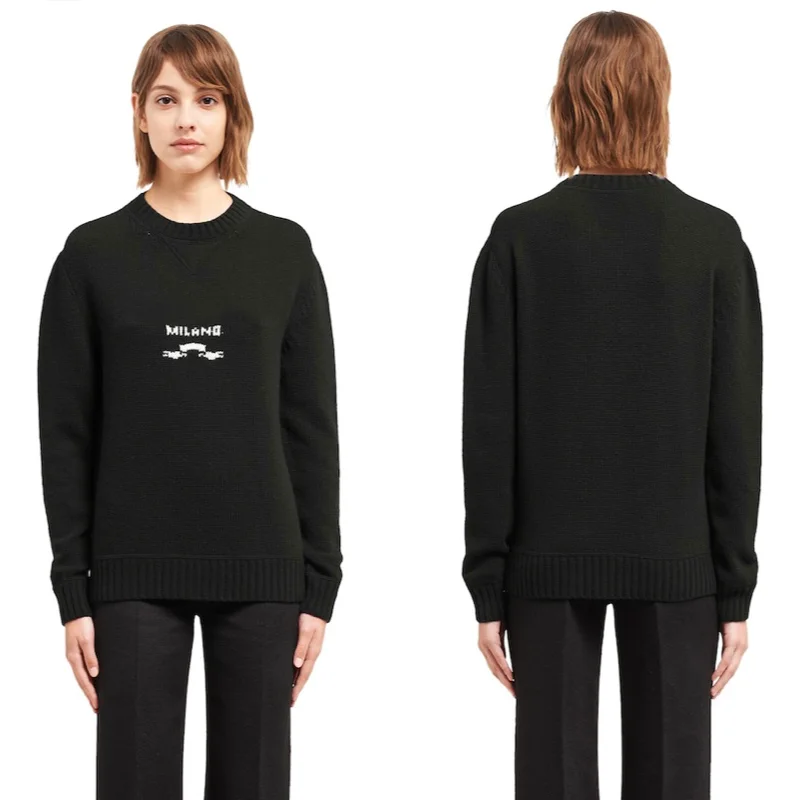 2021 luxury design fashion printed women's knitted pullover temperament round neck long sleeve women's knitted casual sweater
2021 luxury design fashion printed women's knitted pullover temperament round neck long sleeve women's knitted casual sweater