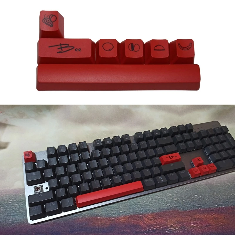 Прочная клавиатура H7JA OEM PBT 6,25u с космическим колпачком, сменная механическая клавиатура cherry MX на 7 клавиш
Прочная клавиатура H7JA OEM PBT 6,25u с космическим колпачком, сменная механическая клавиатура cherry MX на 7 клавиш