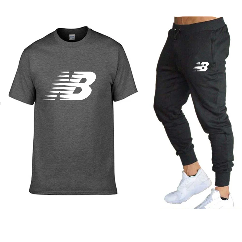 2021 new men's fashion short T-shirt thin trousers customized printed short sweatshirt, leisure summer sports set NB set
2021 new men's fashion short T-shirt thin trousers customized printed short sweatshirt, leisure summer sports set NB set