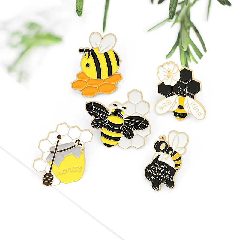 Bee Hive Honey Animal Cartoon Enamel Broochs Cute Child Insect Pins Gift For Friends Kids Custom Jewelry Shirt Backpack Badge
Bee Hive Honey Animal Cartoon Enamel Broochs Cute Child Insect Pins Gift For Friends Kids Custom Jewelry Shirt Backpack Badge