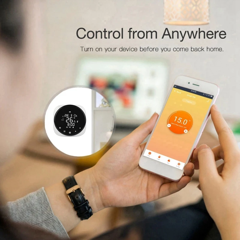 3A Wifi Smart Thermostat For Water Heating/Water Gas Boiler Floor Heating Temperature Remote Controller Wifi Thermostat Support
3A Wifi Smart Thermostat For Water Heating/Water Gas Boiler Floor Heating Temperature Remote Controller Wifi Thermostat Support