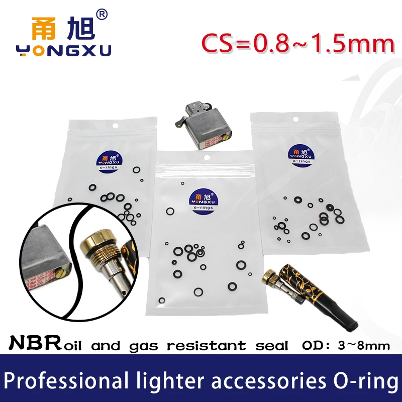 O-ring oil-resistant Lighter accessories seal ring gasket repair parts kerosene lighter windproof and Gas seal cigaret lighter
O-ring oil-resistant Lighter accessories seal ring gasket repair parts kerosene lighter windproof and Gas seal cigaret lighter
