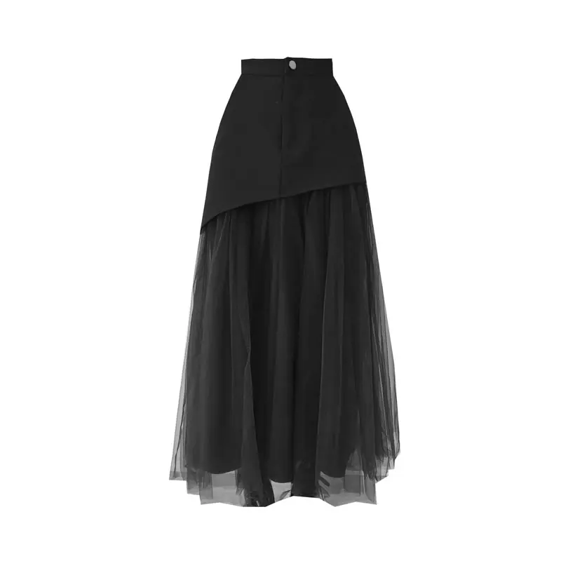 XITAO Fashion New Mesh Patchwork Skirt Solid Color Casual Women Street Trendy Skirt Simplicity Temperament All-match ZXR1565
XITAO Fashion New Mesh Patchwork Skirt Solid Color Casual Women Street Trendy Skirt Simplicity Temperament All-match ZXR1565