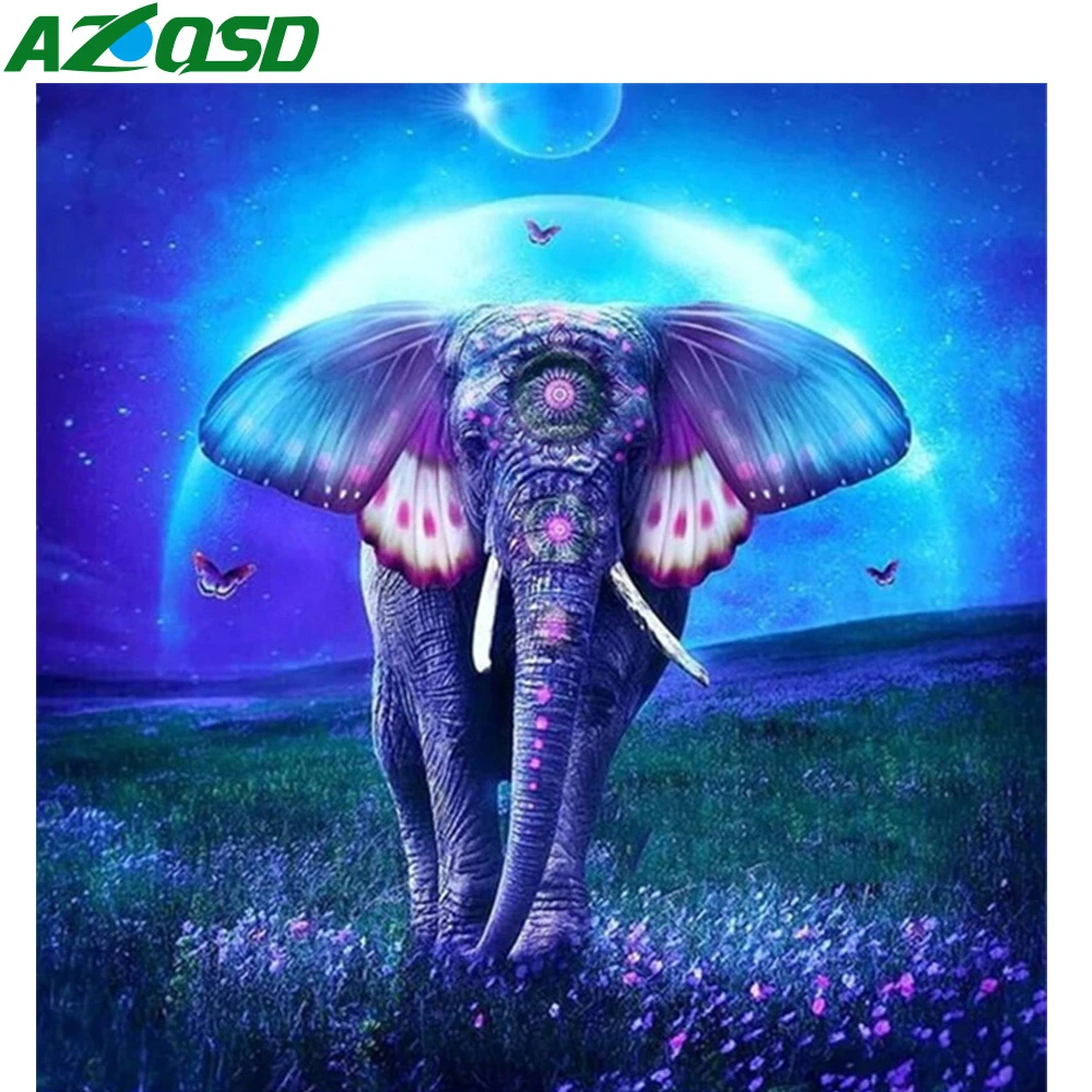 AZQSD Diamond Painting Elephant Butterfly 5d Diy Needlework Diamond Embroidery Animal Rhinestones Home Decor Gift
AZQSD Diamond Painting Elephant Butterfly 5d Diy Needlework Diamond Embroidery Animal Rhinestones Home Decor Gift