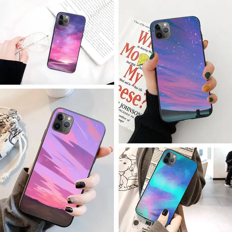 Пейзаж обои чехол для телефона iphone XS 11 11Pro 5 5s SE 6 6s плюс 7 8 2020 чехол|Чехлы-накладки| |