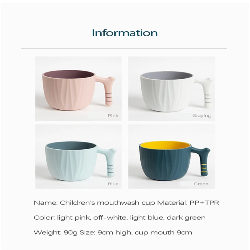 Double-layer Tooth Brushing Cup Simple Eco-friendly Non-Slip Mouthwash Cup Kids Couples Tooth Brush Mug Bathroom Accessories
Double-layer Tooth Brushing Cup Simple Eco-friendly Non-Slip Mouthwash Cup Kids Couples Tooth Brush Mug Bathroom Accessories