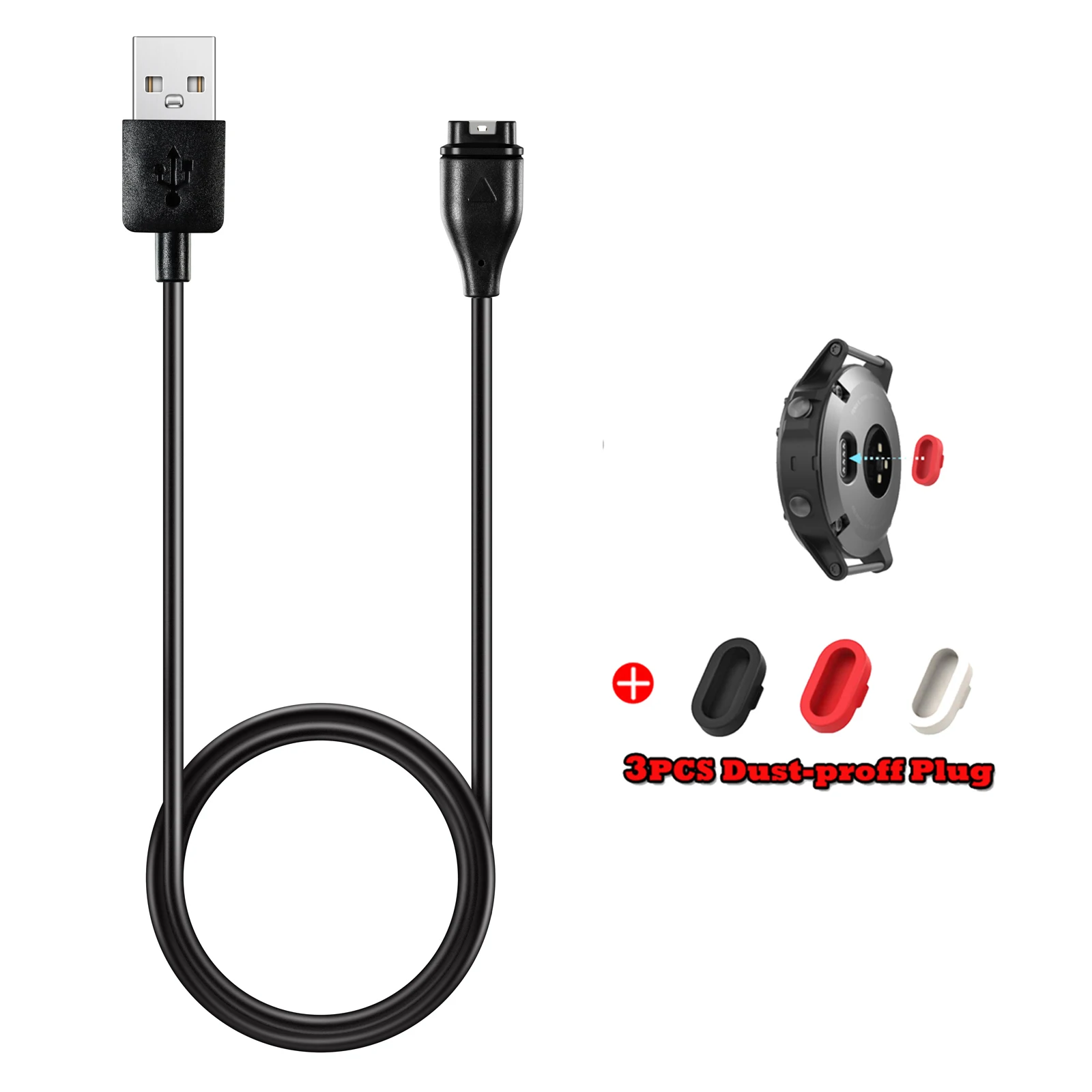Зарядка через USB кабель для смарт часов Garmin Vivoactive 3 зарядное устройство 4s 935 Вену
