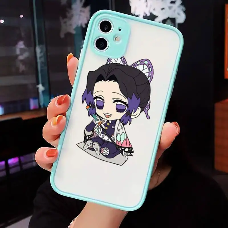 Demon Slayer Kimetsu No Yaiba Phone Cases Matte Transparent for iPhone 7 8 11 12 s mini pro X XS XR MAX Plus cover funda
Demon Slayer Kimetsu No Yaiba Phone Cases Matte Transparent for iPhone 7 8 11 12 s mini pro X XS XR MAX Plus cover funda