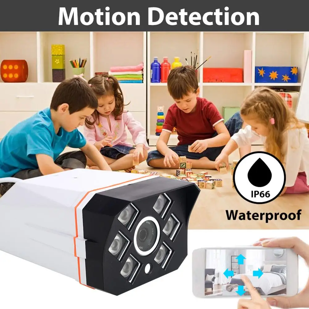 IP Camera Infrared Camcorder 1.3MP 3.6mm Lens Night Vision Home Security Motion Detection Surveillance Camera 
IP Camera Infrared Camcorder 1.3MP 3.6mm Lens Night Vision Home Security Motion Detection Surveillance Camera
