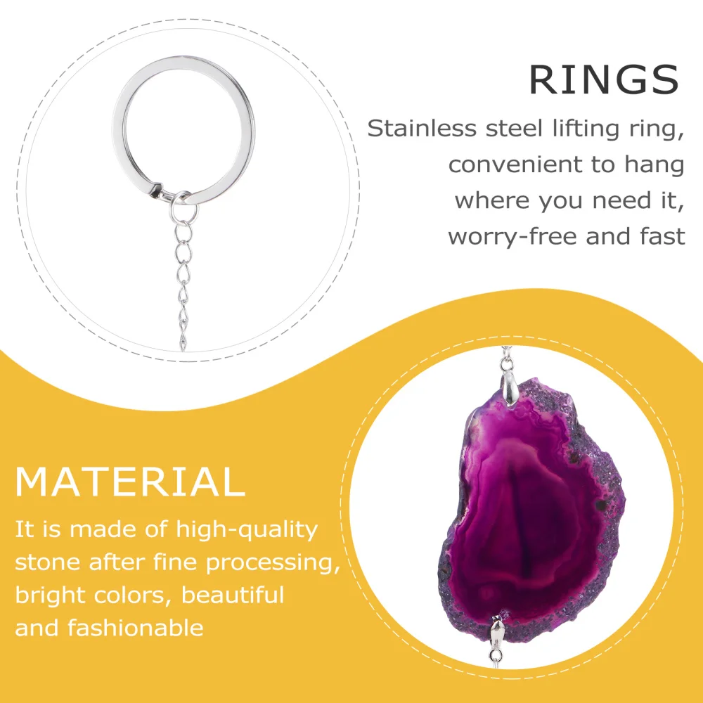 Hanging Garden Adornment Decoration Stone Pendant House Ornament (Colorful)
Hanging Garden Adornment Decoration Stone Pendant House Ornament (Colorful)