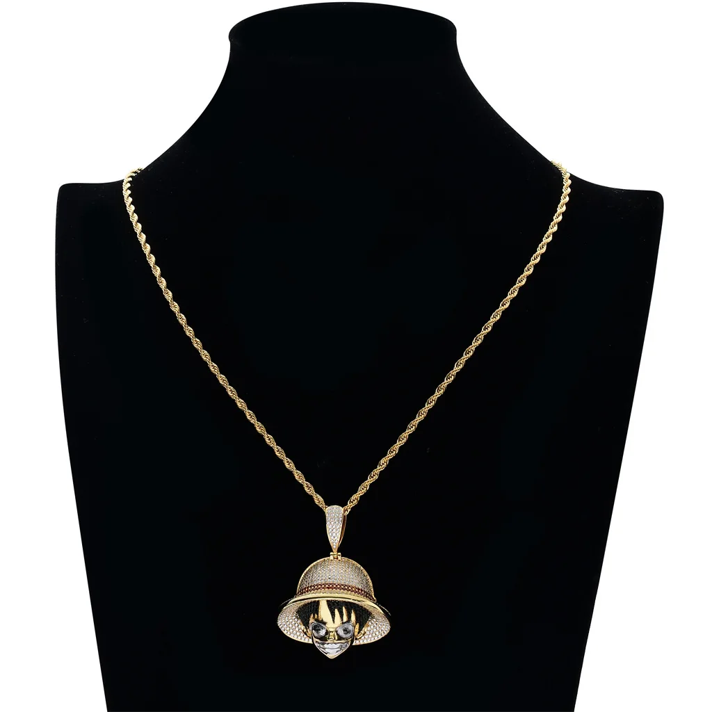 2020 Latest Designs Cartoon One Piece Character One Piece Monkey D. Luffy Pendant Necklace Collar Zircon Stone Hiphop Jewelry
2020 Latest Designs Cartoon One Piece Character One Piece Monkey D. Luffy Pendant Necklace Collar Zircon Stone Hiphop Jewelry