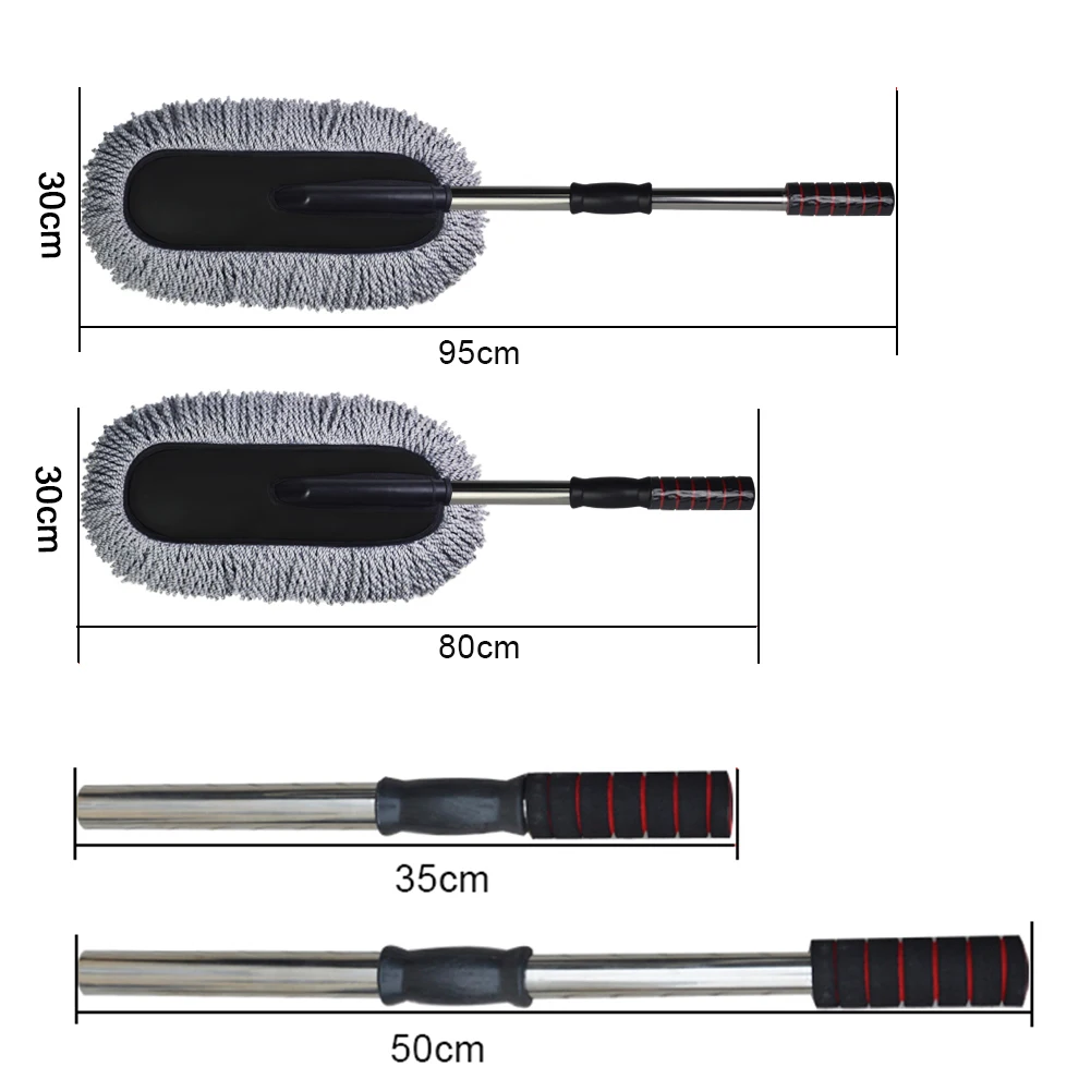 Car Duster Multipurpose Microfiber Wash Brush Vehicle Interior and Exterior Cleaning Kit with Extendable Handle for Car or Home
Car Duster Multipurpose Microfiber Wash Brush Vehicle Interior and Exterior Cleaning Kit with Extendable Handle for Car or Home