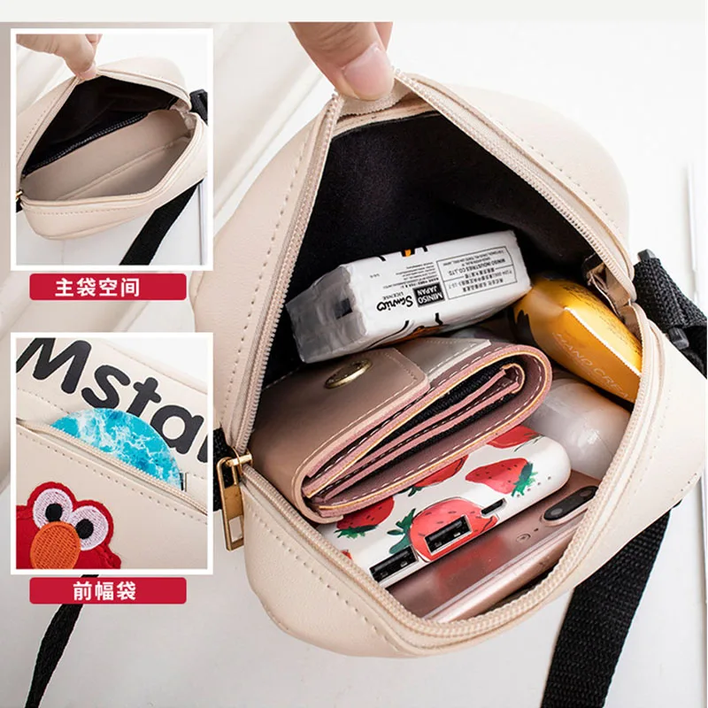 2019 Cute Cartoon Shoulder Bags Women Letter Print Crossbody Bag Mini Handbag PU Leather Phone Coin Purses Female Lady Flap Bags
2019 Cute Cartoon Shoulder Bags Women Letter Print Crossbody Bag Mini Handbag PU Leather Phone Coin Purses Female Lady Flap Bags