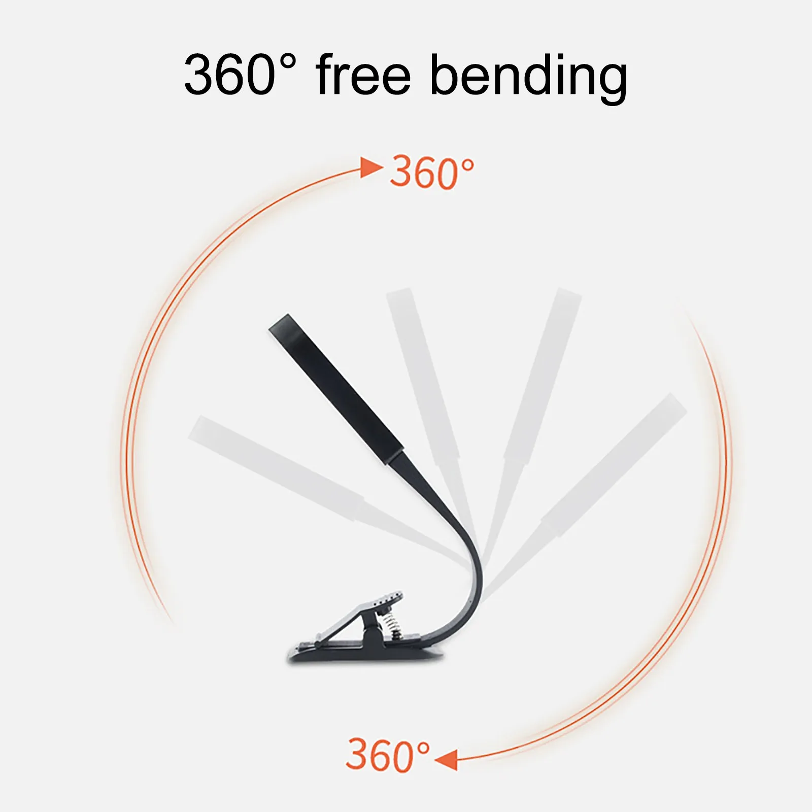 1pc Portable Mini Book Clip Light Usb Charging Reading Light Eye Protection Book Lamp With 3 Adjustable Brightness Modes#B
1pc Portable Mini Book Clip Light Usb Charging Reading Light Eye Protection Book Lamp With 3 Adjustable Brightness Modes#B